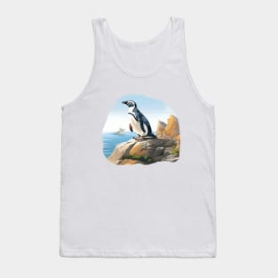 Galapagos Penguin Tank Top